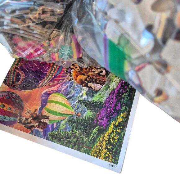 Ceaco Balloon Mania 550 pc Jigsaw Puzzle Box Damaged - Picture 8 of 12